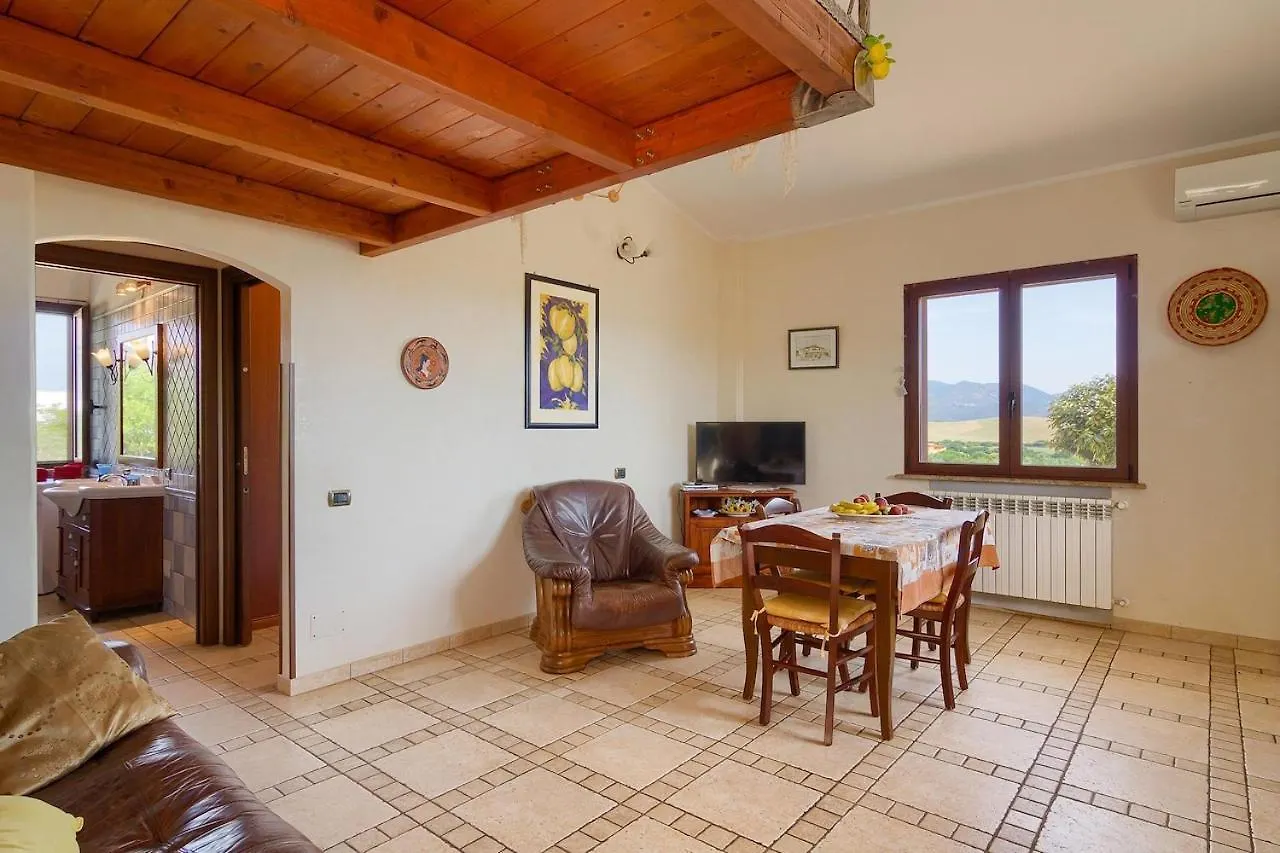 Villa Limone Auf Olivenhain, Smartworking Gonnesa 0*,  Italy