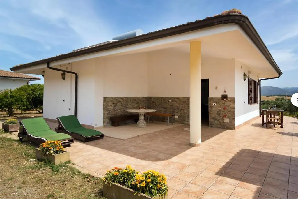 Villa Limone Auf Olivenhain, Smartworking Gonnesa